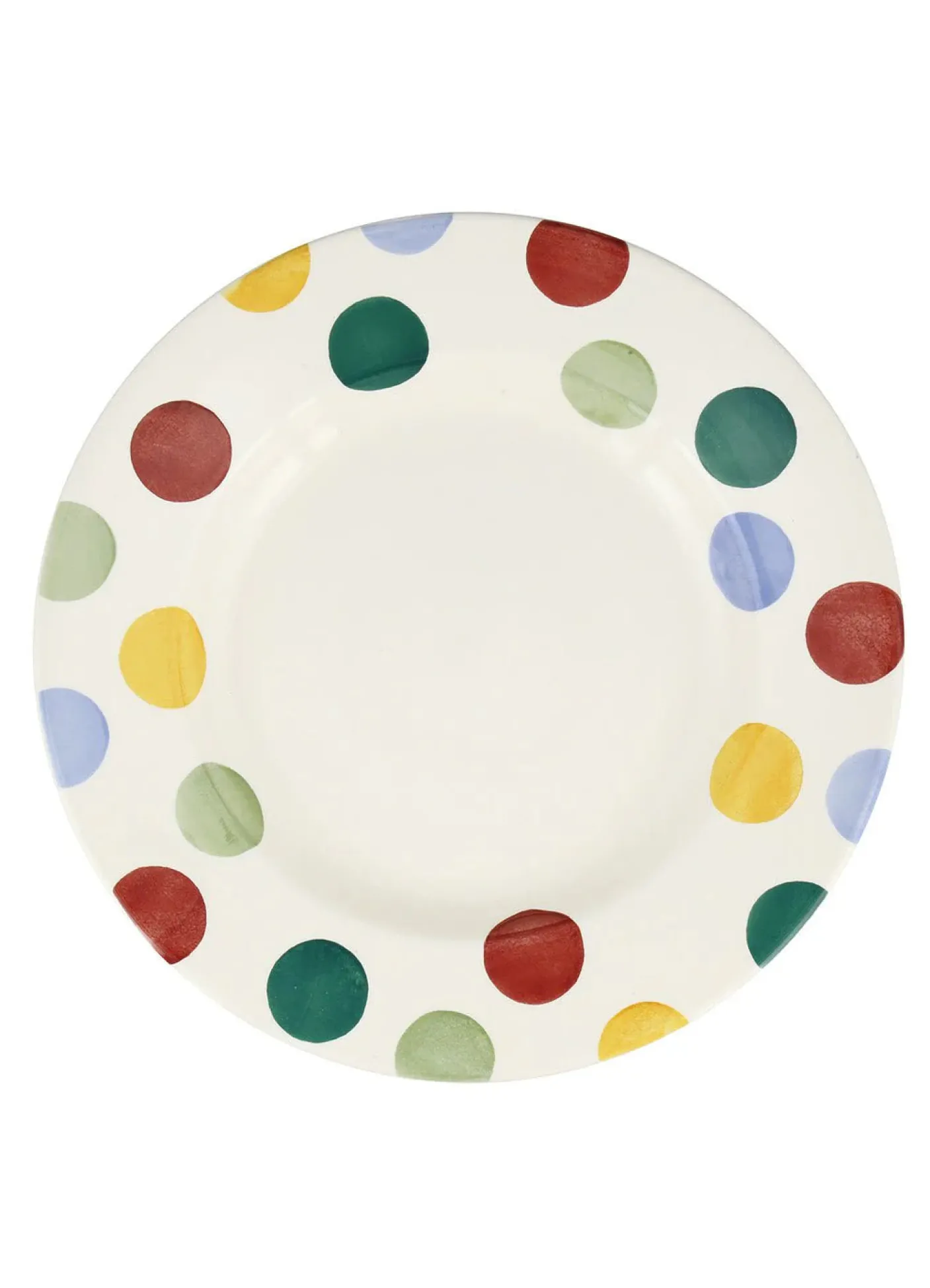 Big Polka Dots 10 1/2 Plate