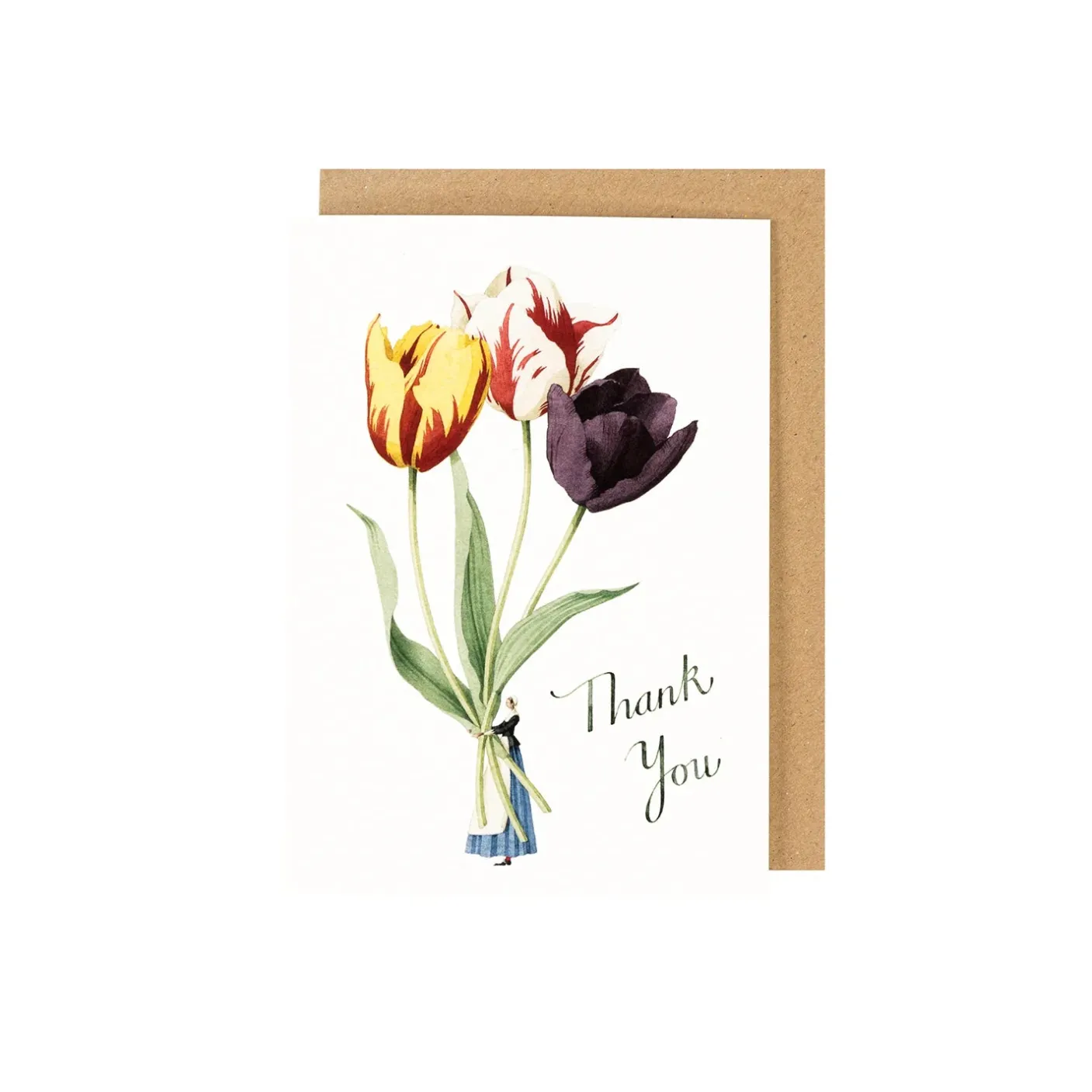 Tulips Thank You Card
