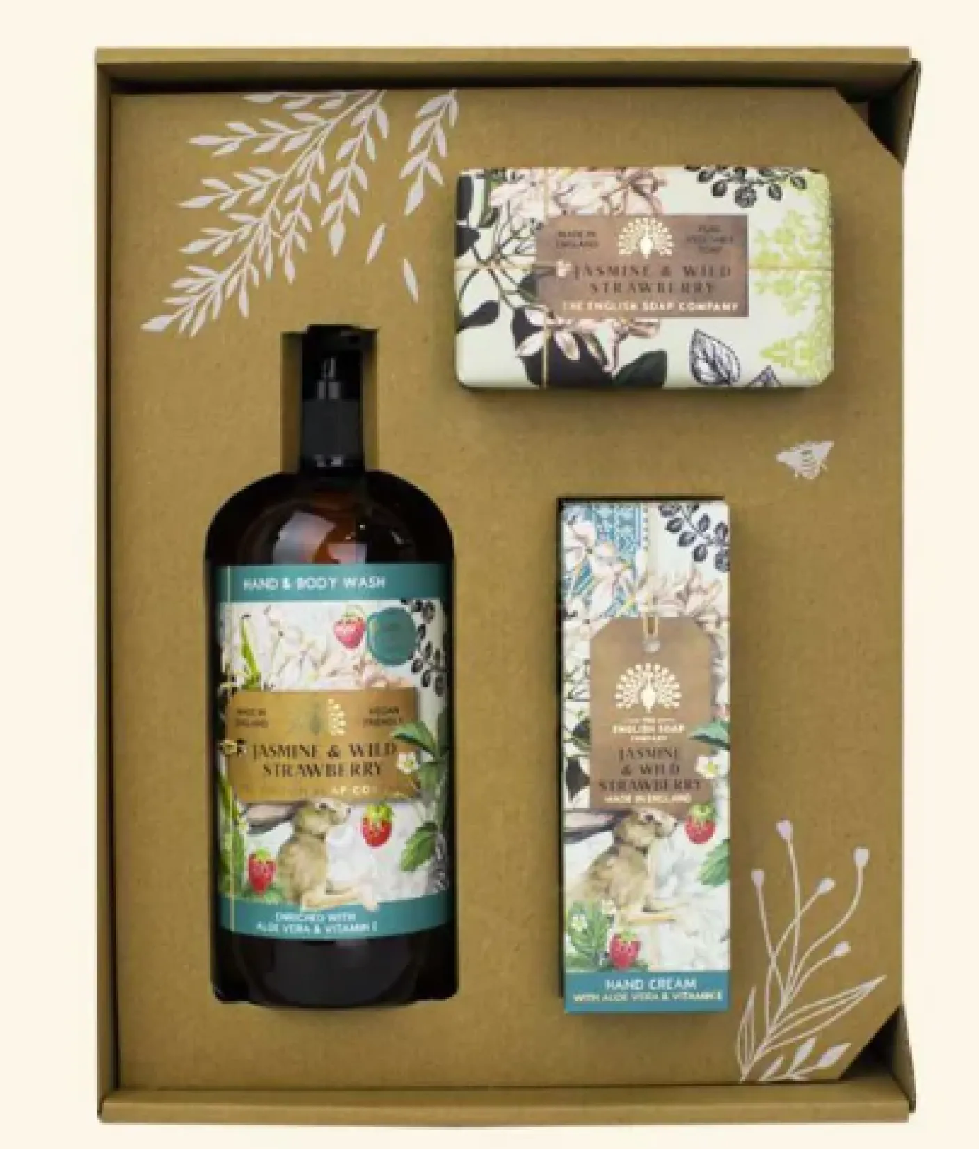 Anniversary Jasmine & Wild Strawberry Hand & Body Gift Set