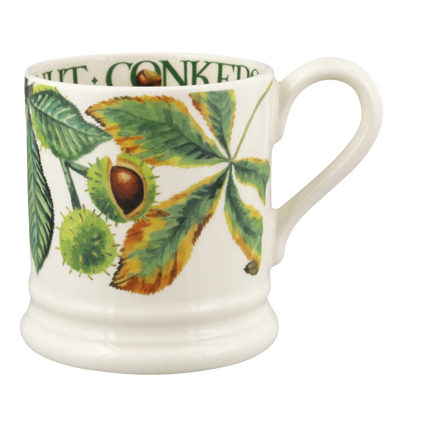Tree & Leaves Horse Chestnut & Conker 1/2 Pint Mug