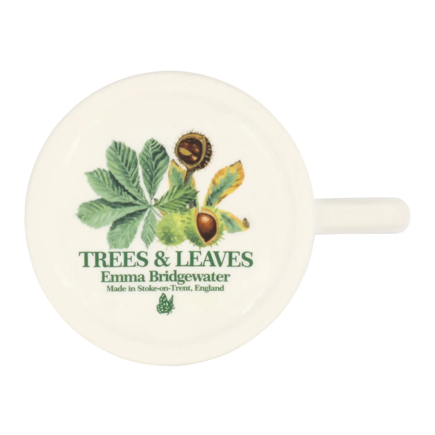 Tree & Leaves Horse Chestnut & Conker 1/2 Pint Mug