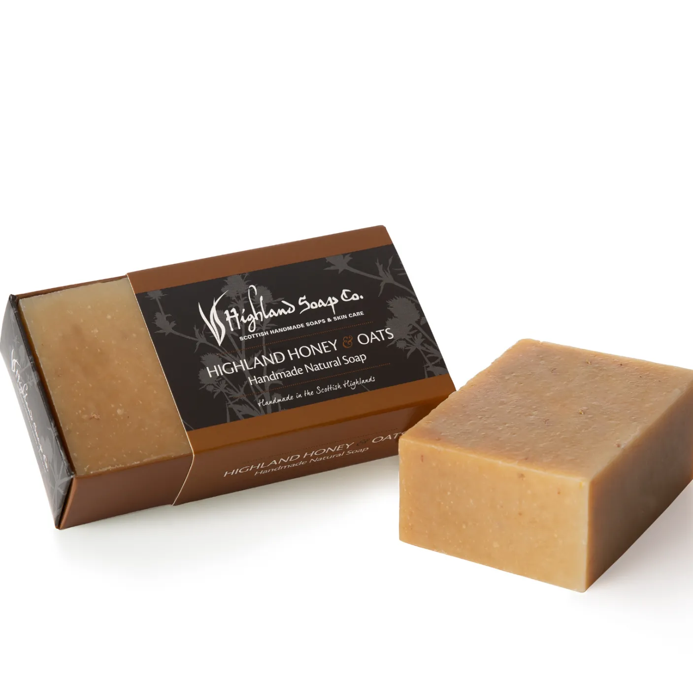 Highland Honey & Oats Handmade Natural Soap 190g
