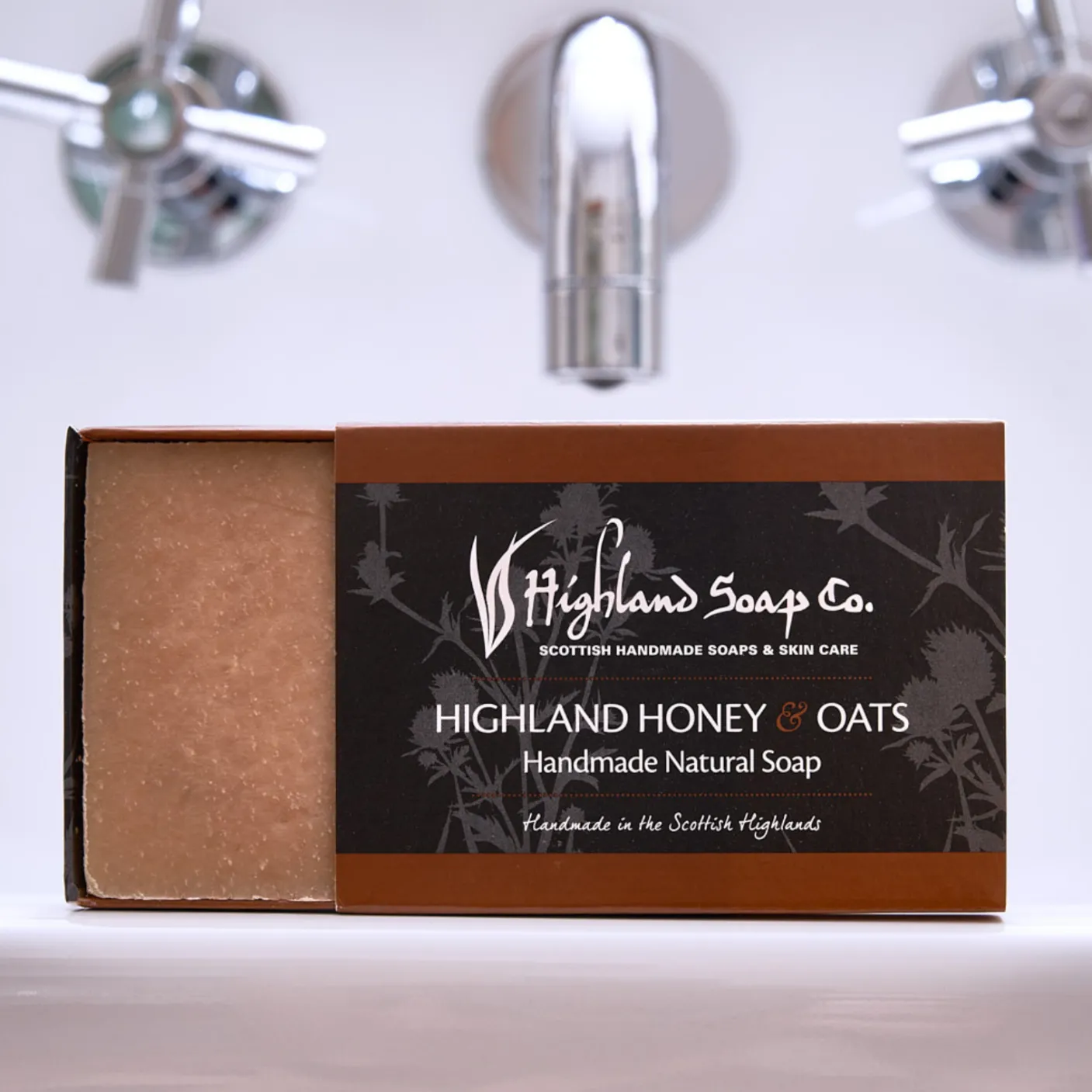 Highland Honey & Oats Handmade Natural Soap 190g