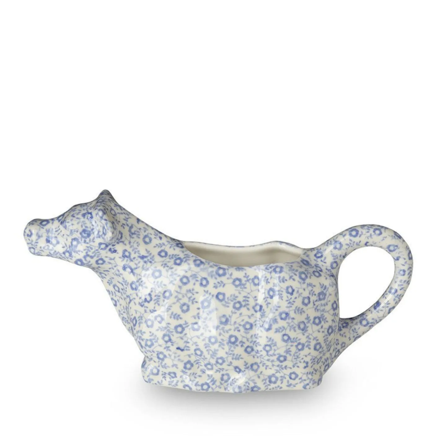 Blue Felicity Cow Creamer Boxed