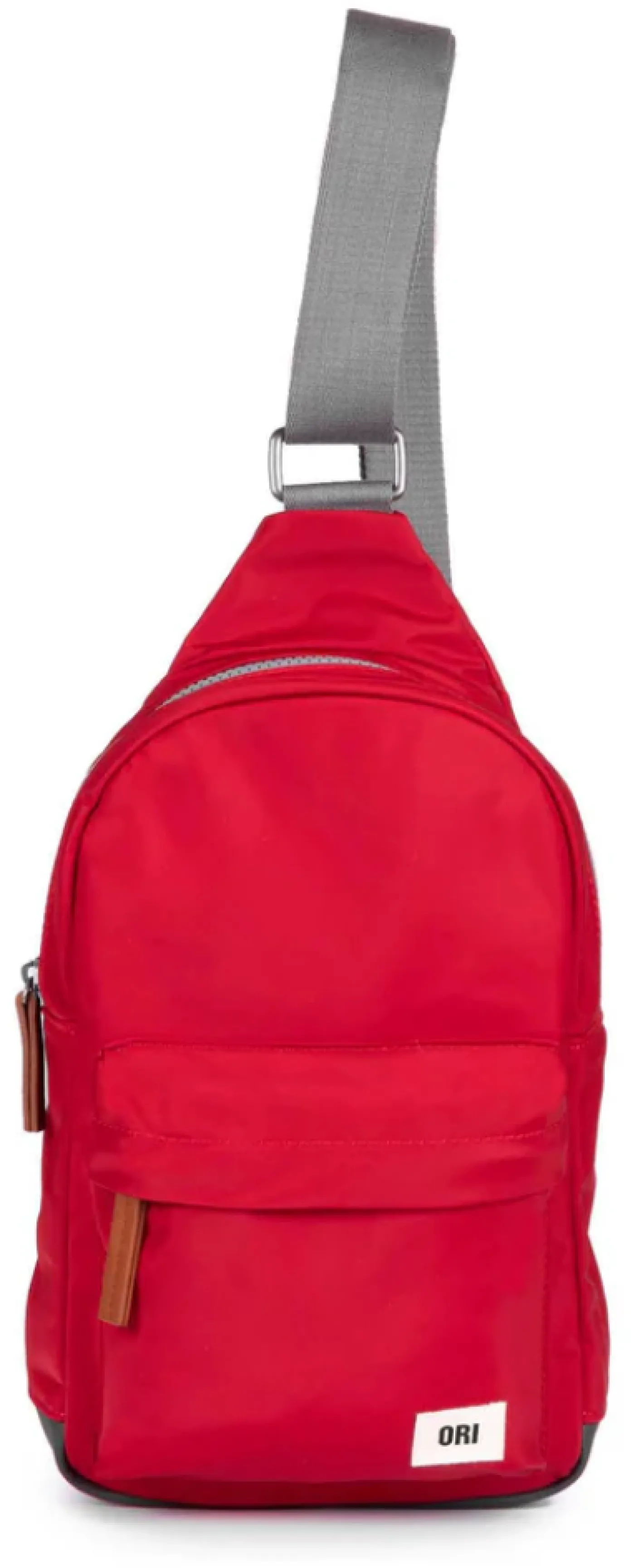 Willesdon B Cranberry Recycled Nylon Crossbody Bag- Large