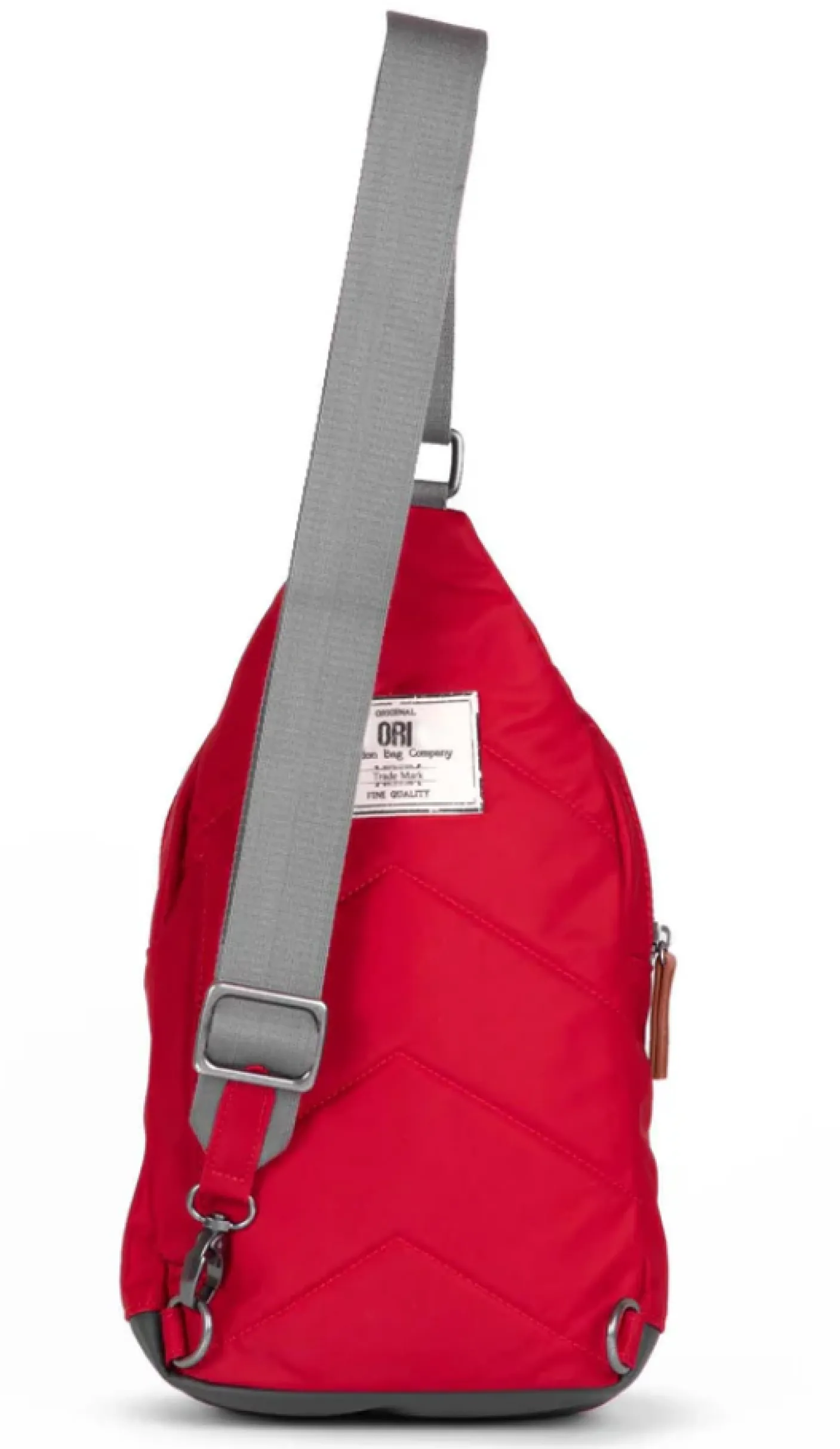 Willesdon B Cranberry Recycled Nylon Crossbody Bag- Large