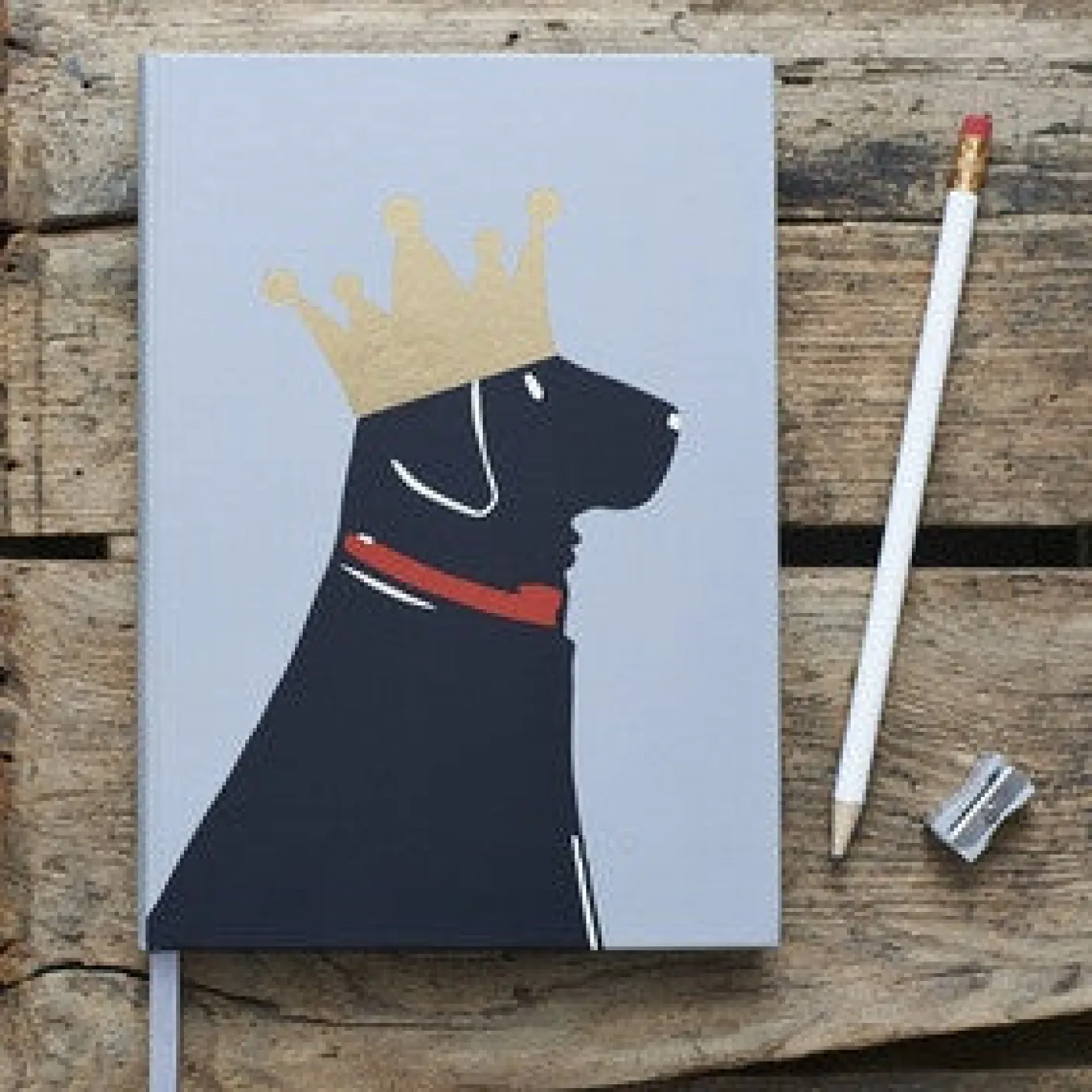 Black Labrador Notebook