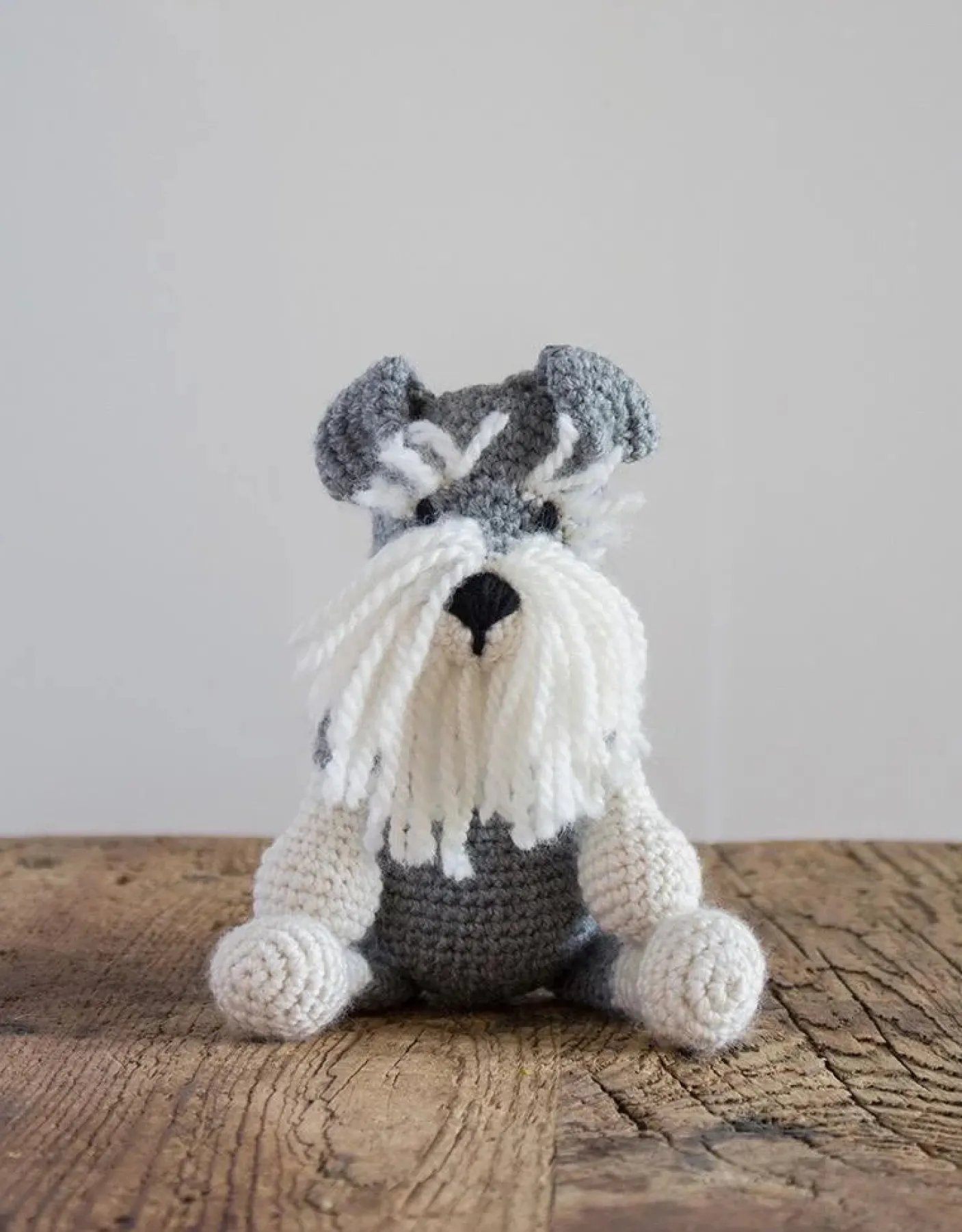 Romeo the Schnauzer Crochet Kit