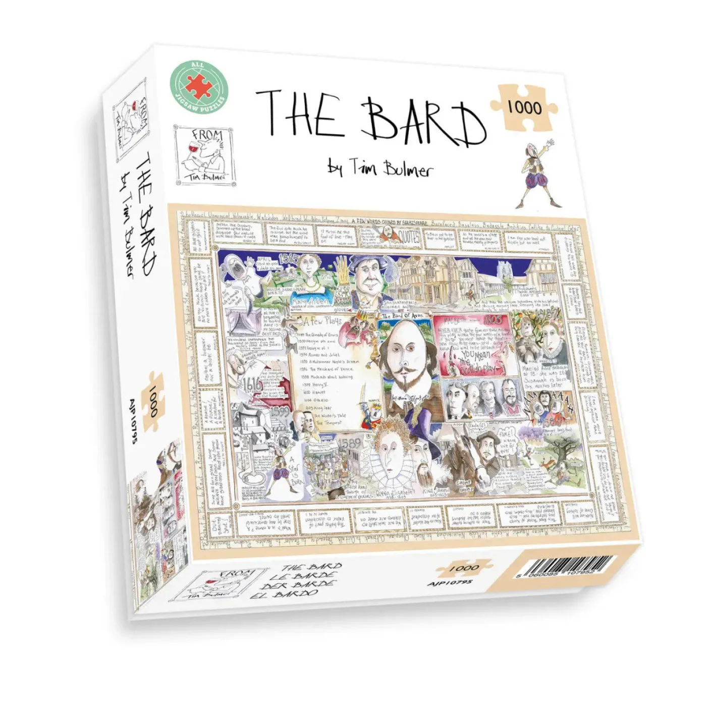 The Bard by Tim Bulmer 1000 piece Jigsaw