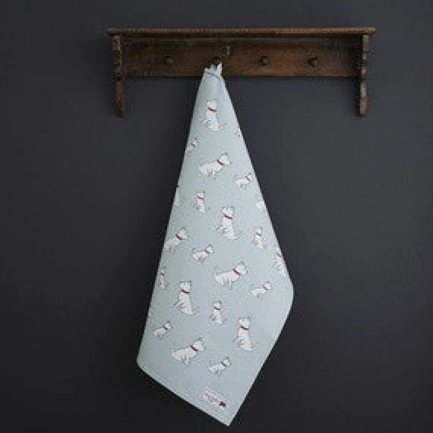 Westie Tea Towel