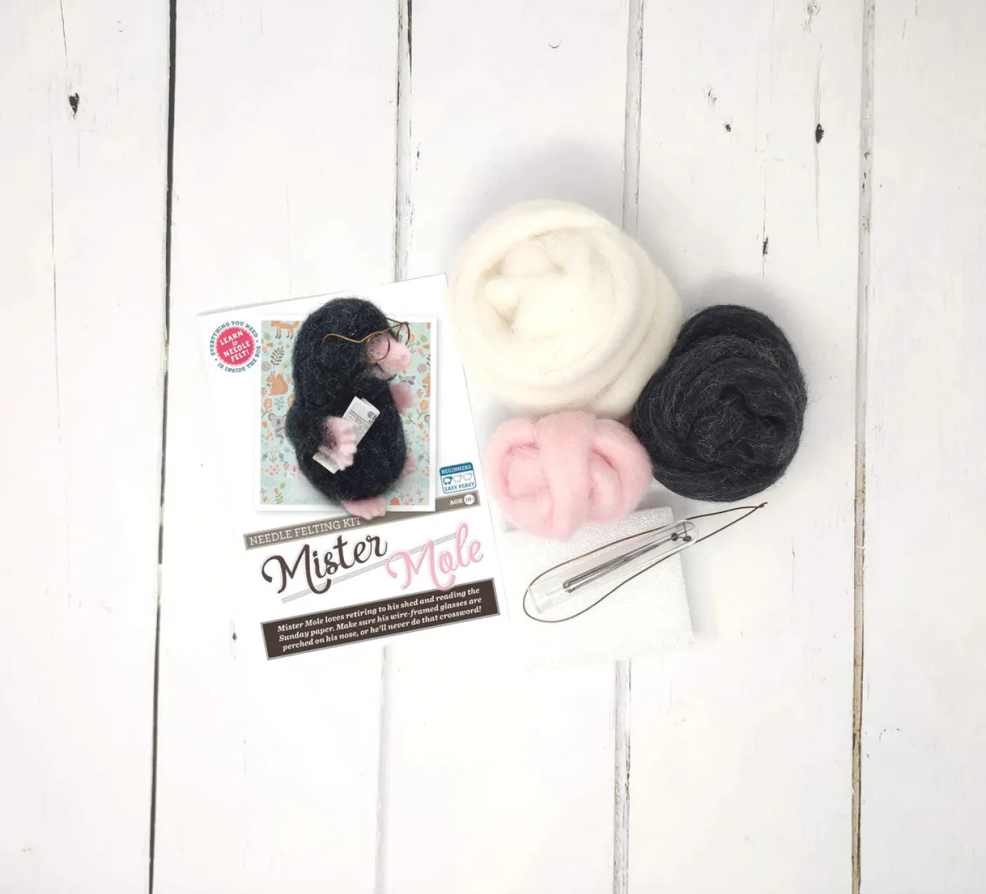 Mr. Mole Needle Felting Kit