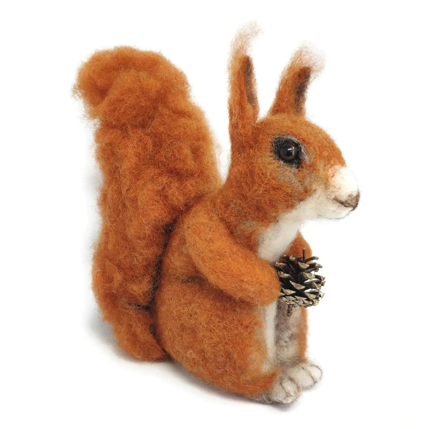Red Squirrel Needle Felting Kit