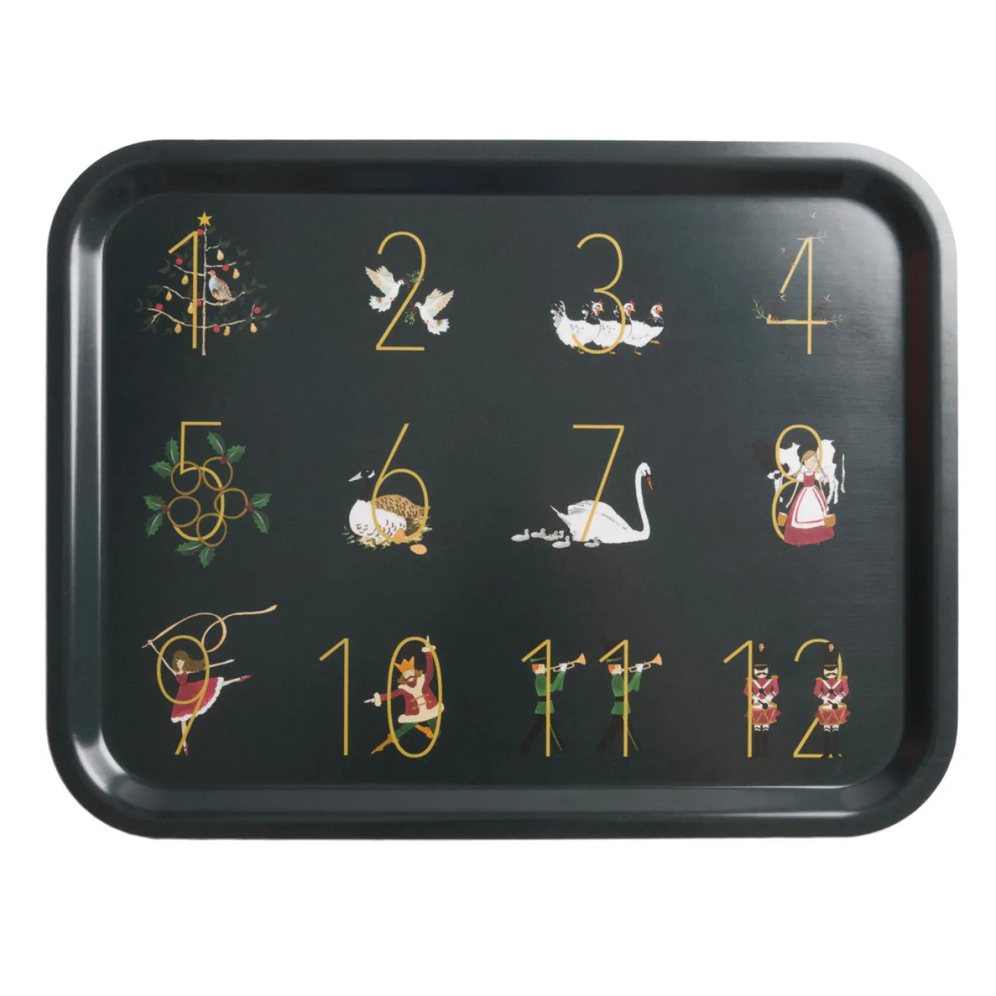 Partridge In A Pear Tree Large Tray