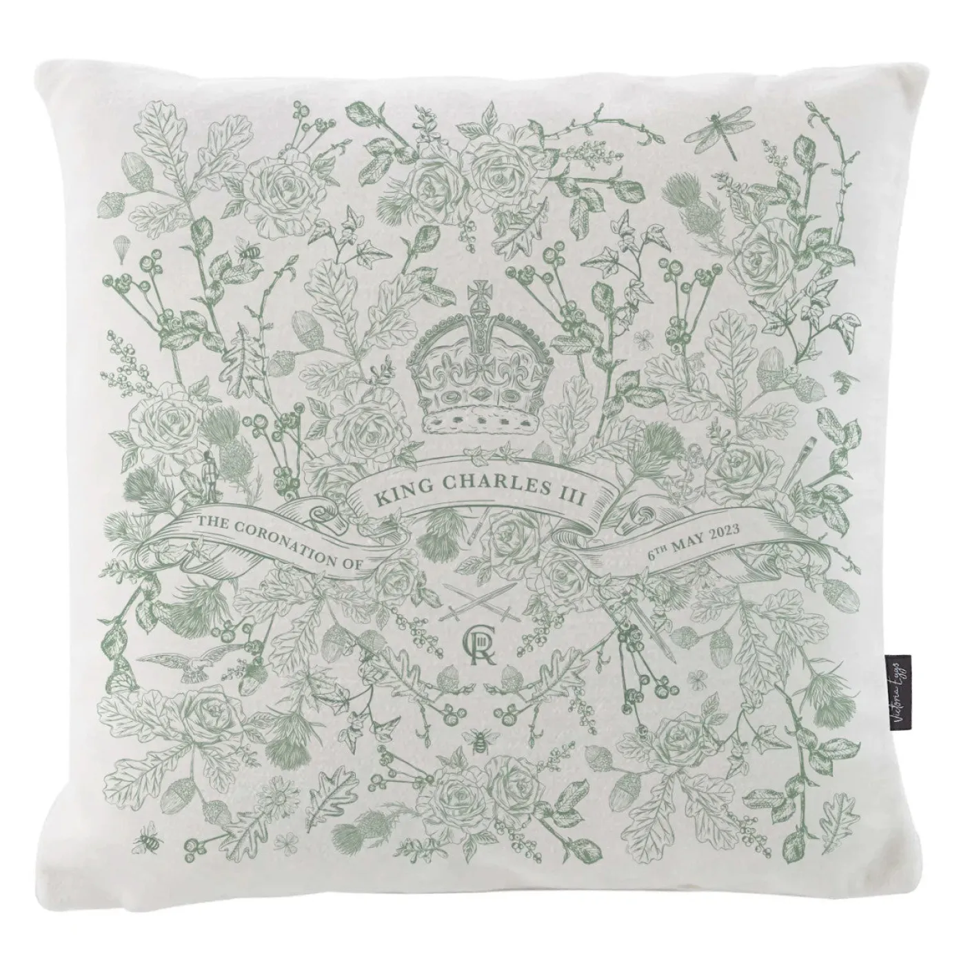 King Charles lll Coronation Pillow