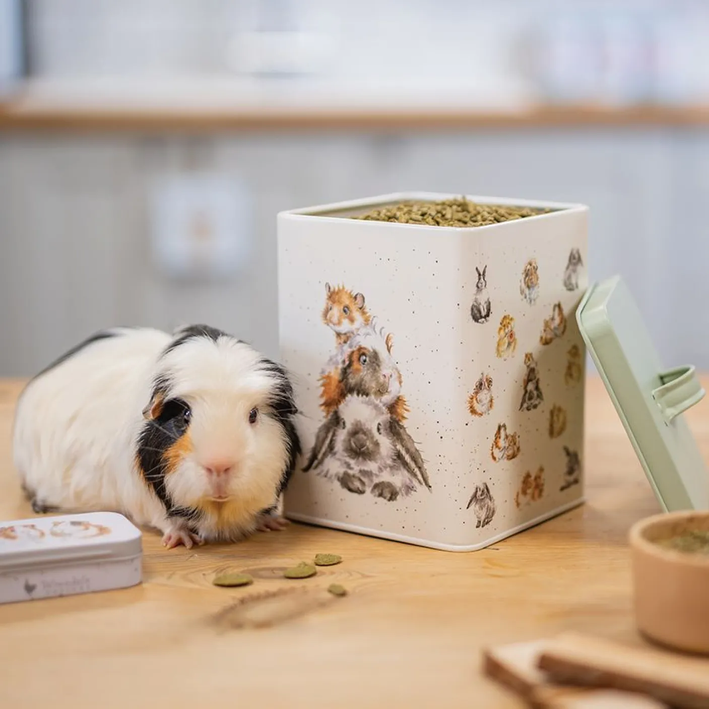 Guinea Pig/Rabbit Treat Tin