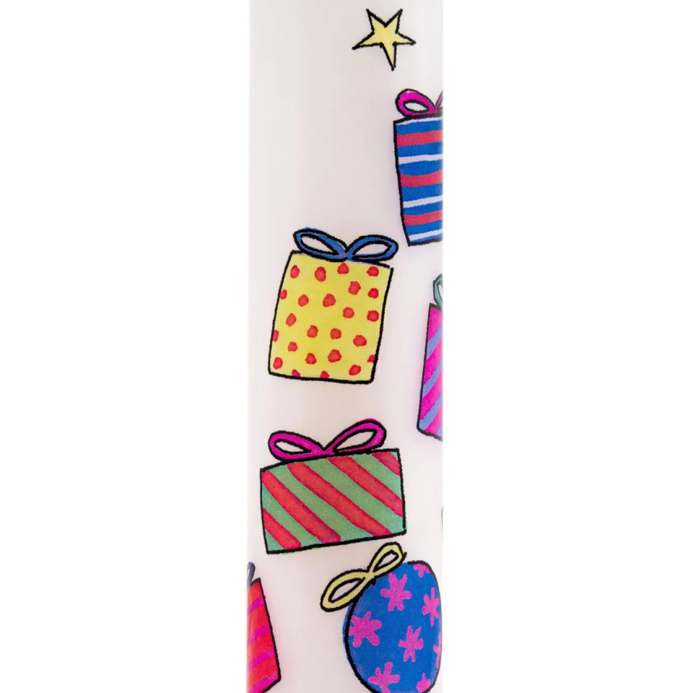 Santa's Sleigh Advent Candle