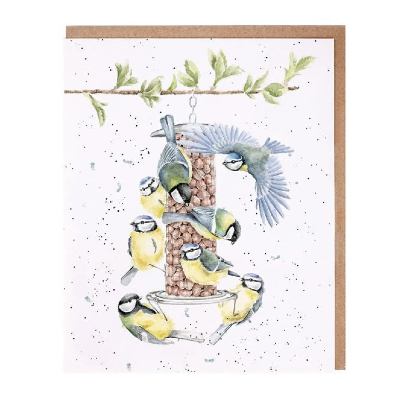 'Bon Appetit' Bluetit Greetings Card