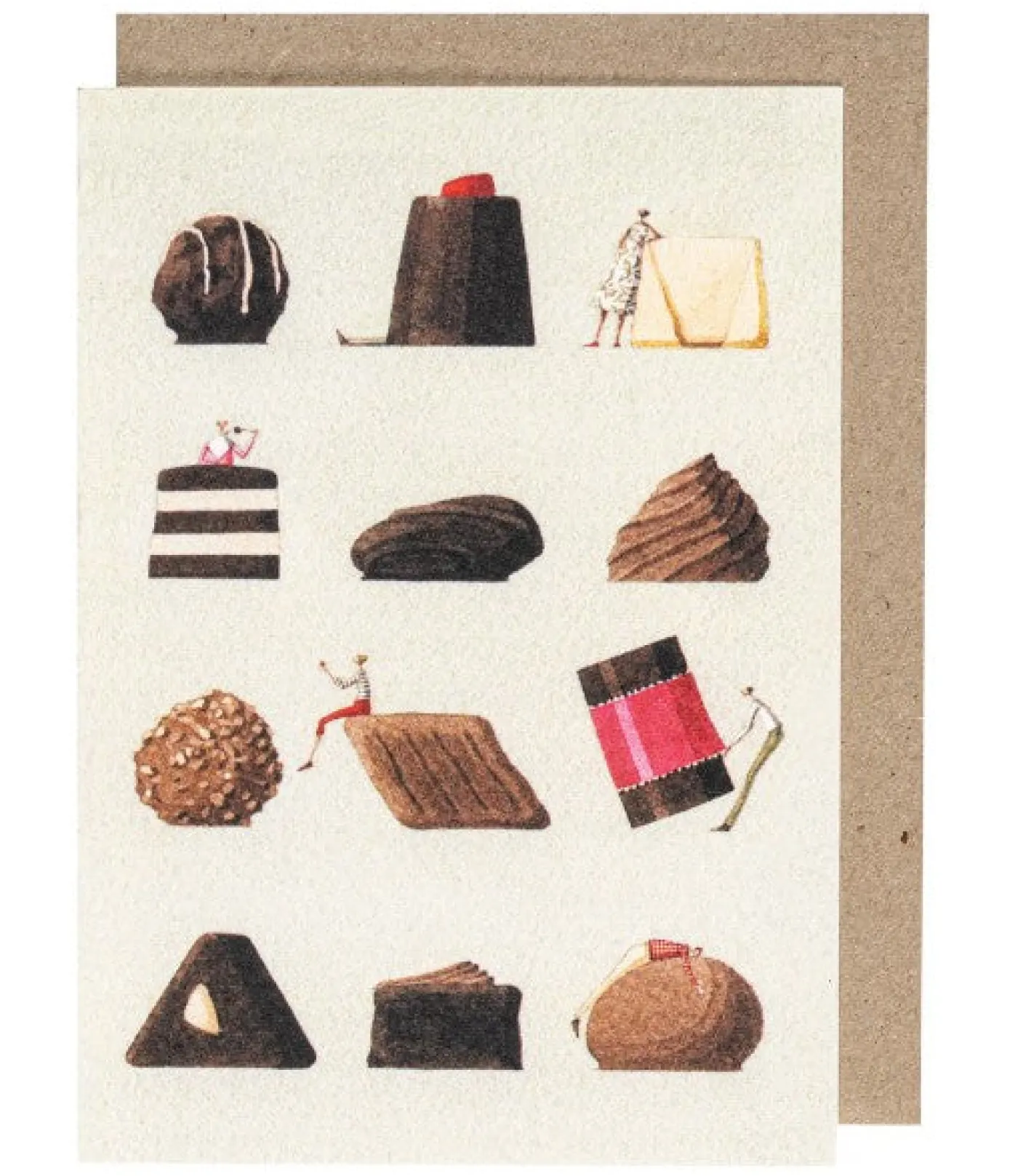 Chocolates Greeting Card