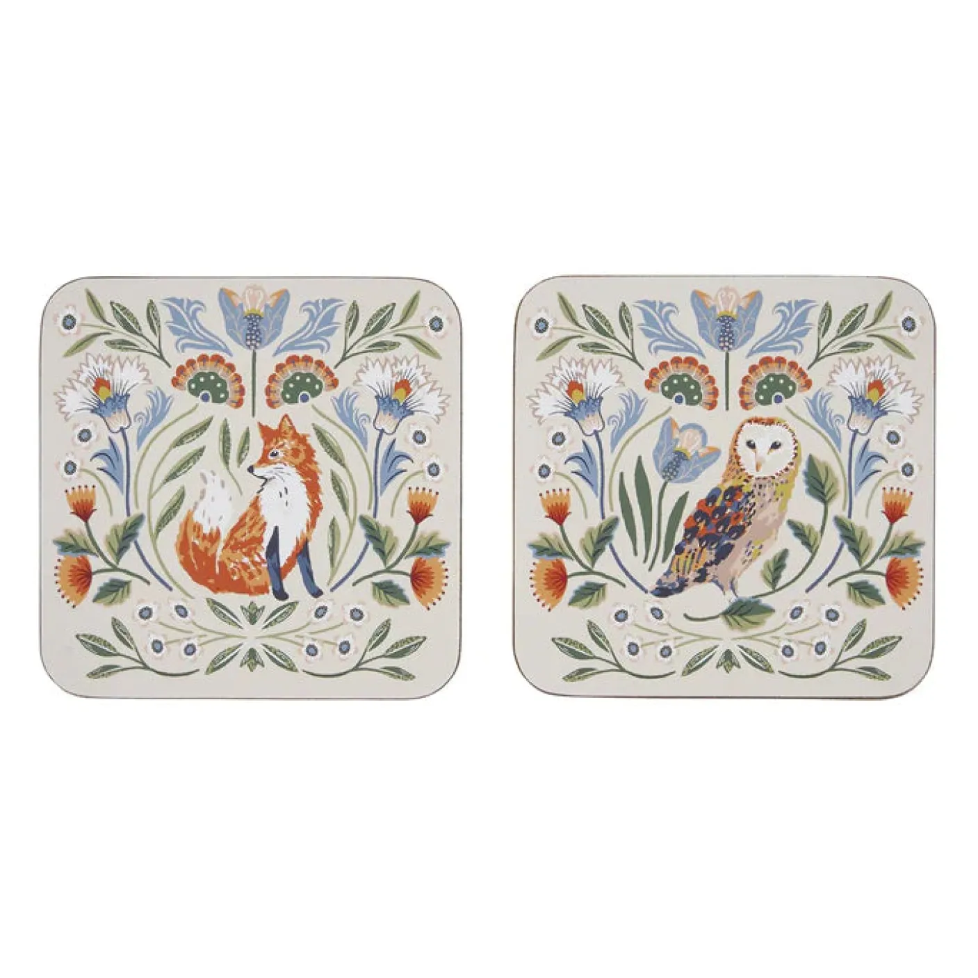 Blackthorn Coasters - Set of 4