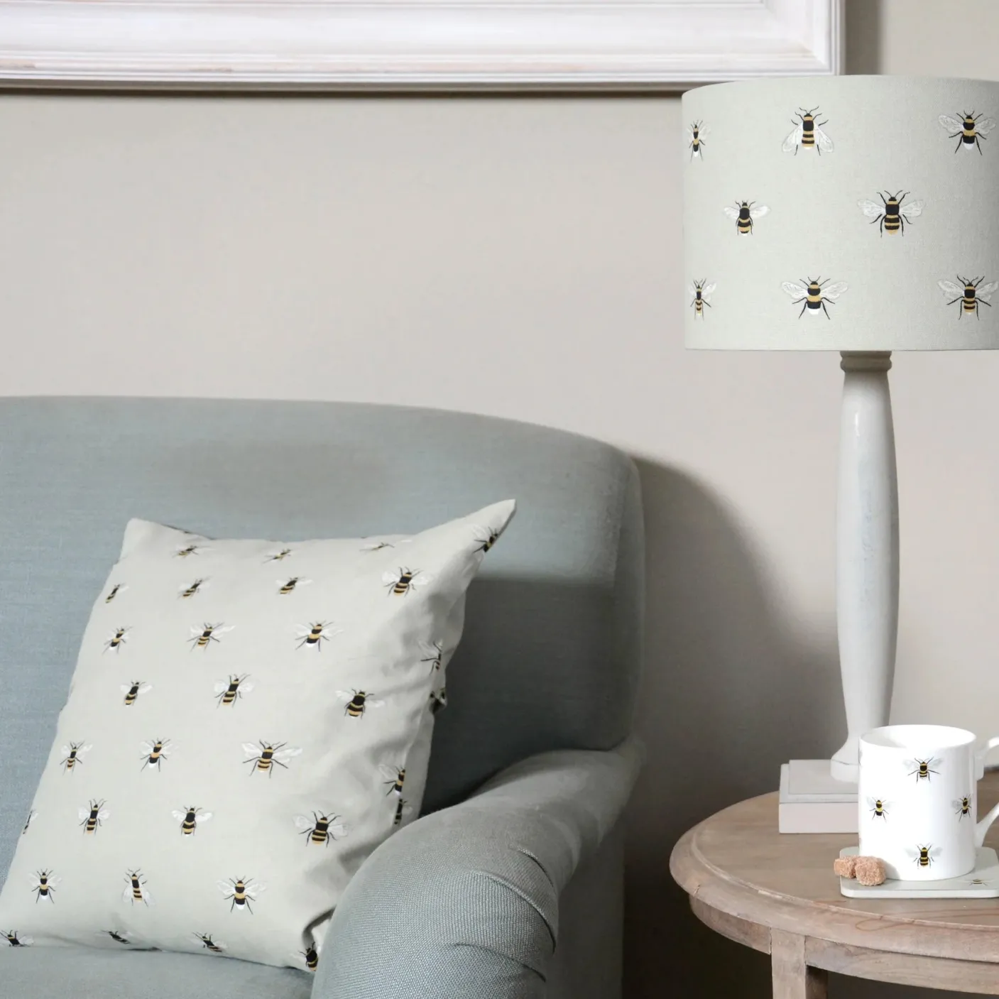 Bees Throw Pillow