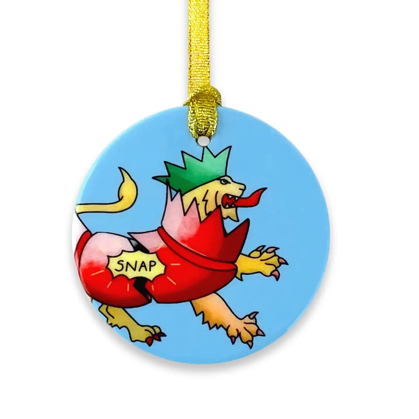 English Lion Tree Decorations