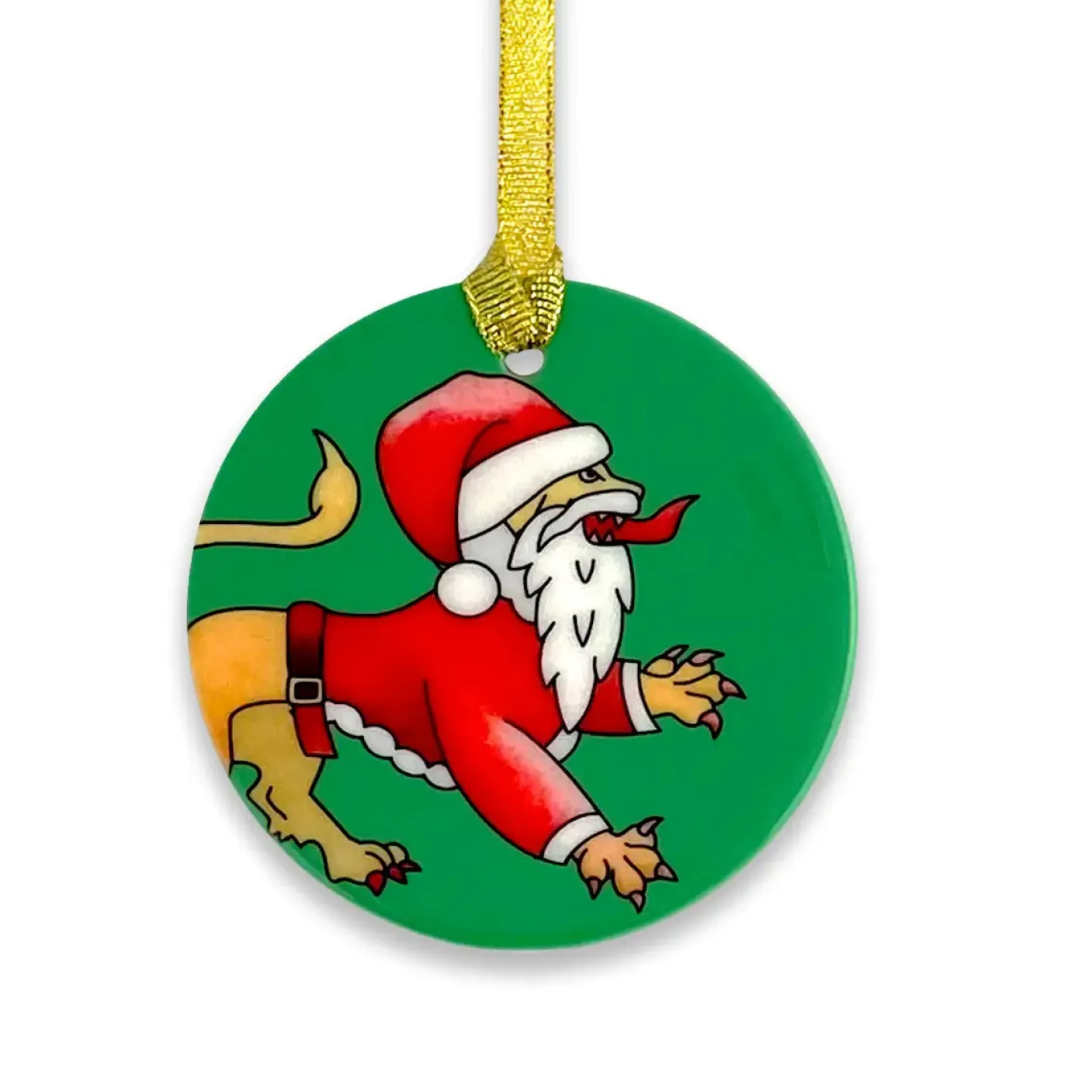 English Lion Tree Decorations