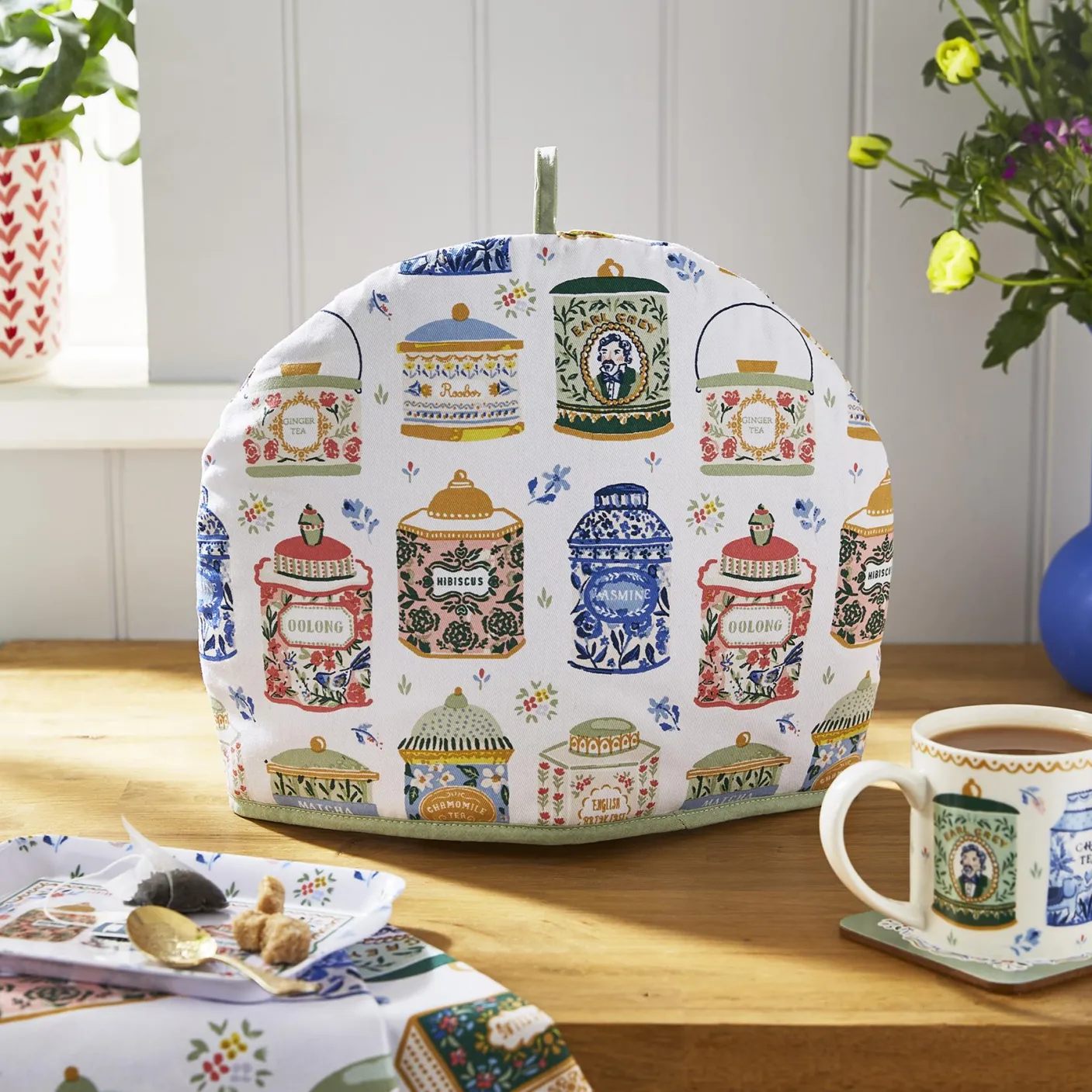 Tea Tins Bone China Mug