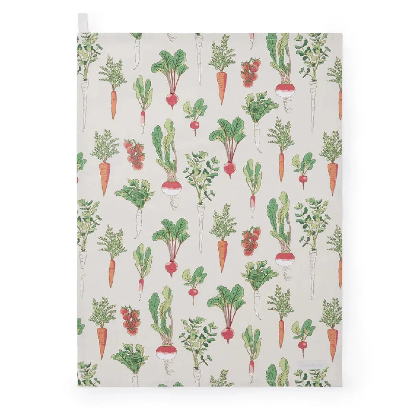 Garden Vegetable Tea Towel by Sophie Allport