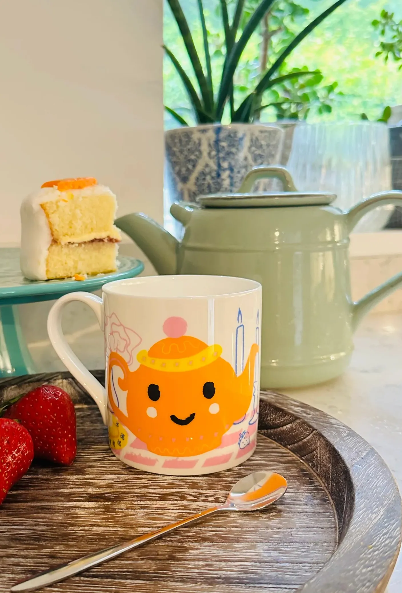 Tea Party Bone China Mug