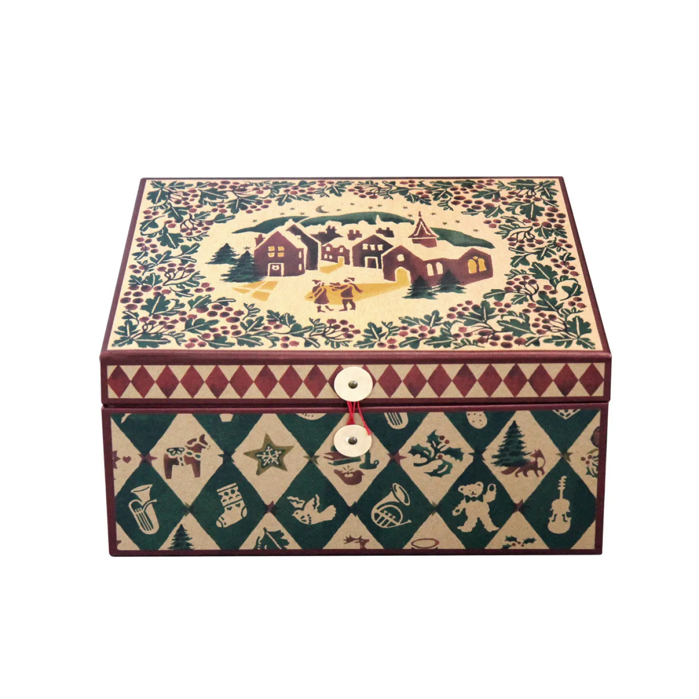 Christmas Joy Advent Tin Calendar