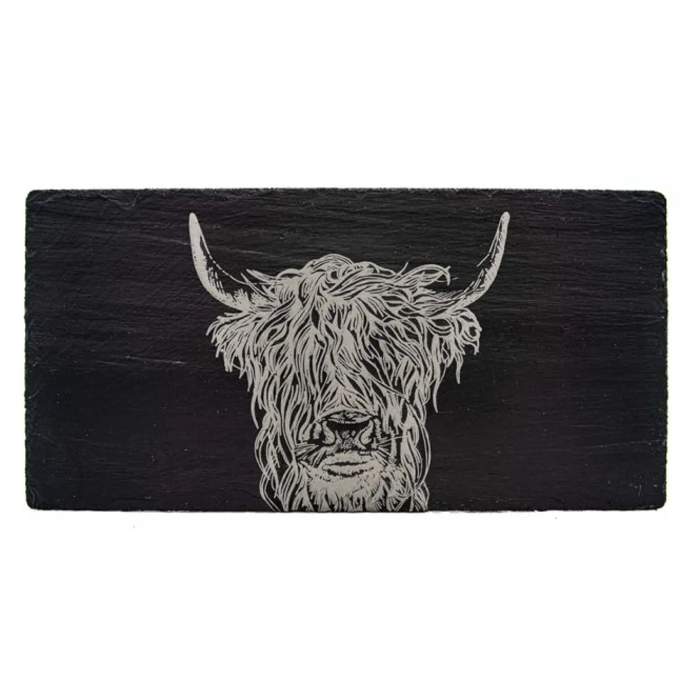 Highland Cow Slate Table Runner