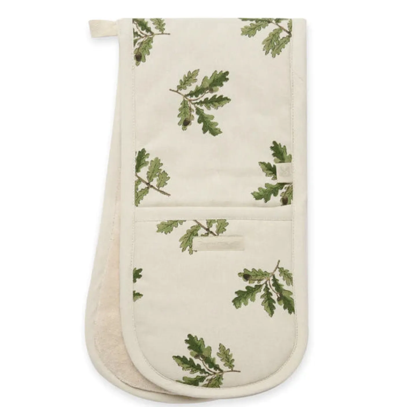 Acorn and Oak Leaves Double Oven Glove
