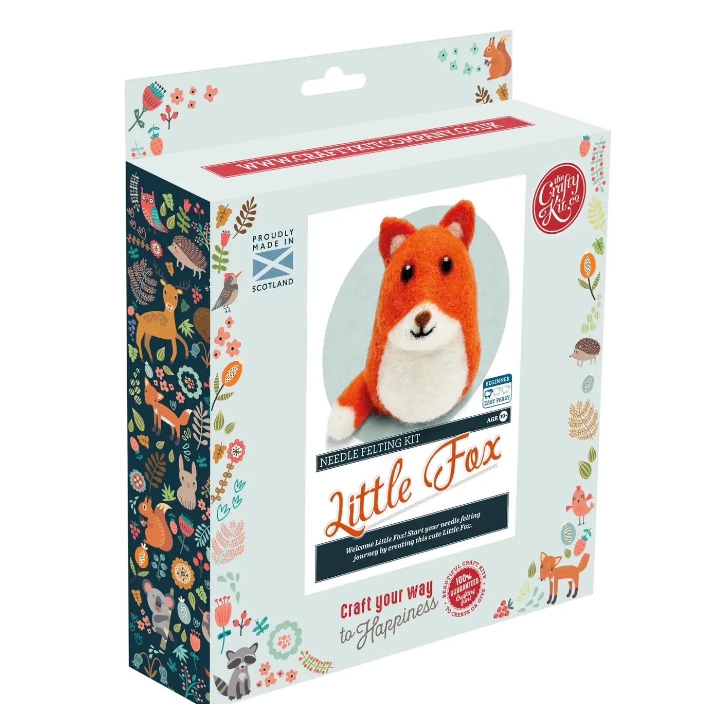 Little Fox Needle Felting Kit