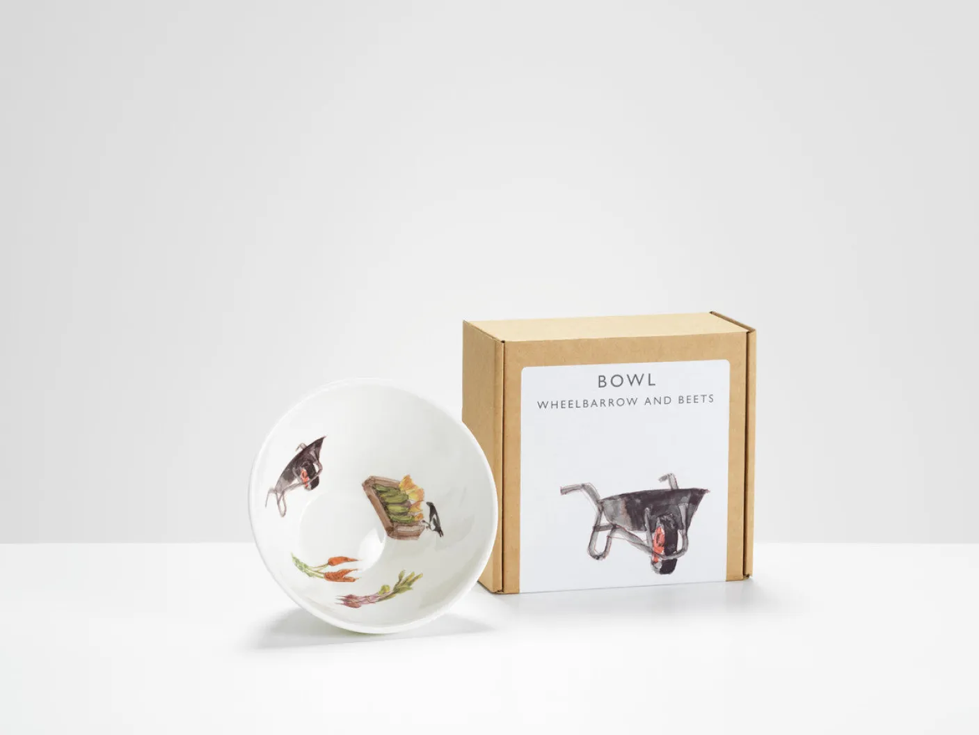 Wheelbarrow and Beets Bowl