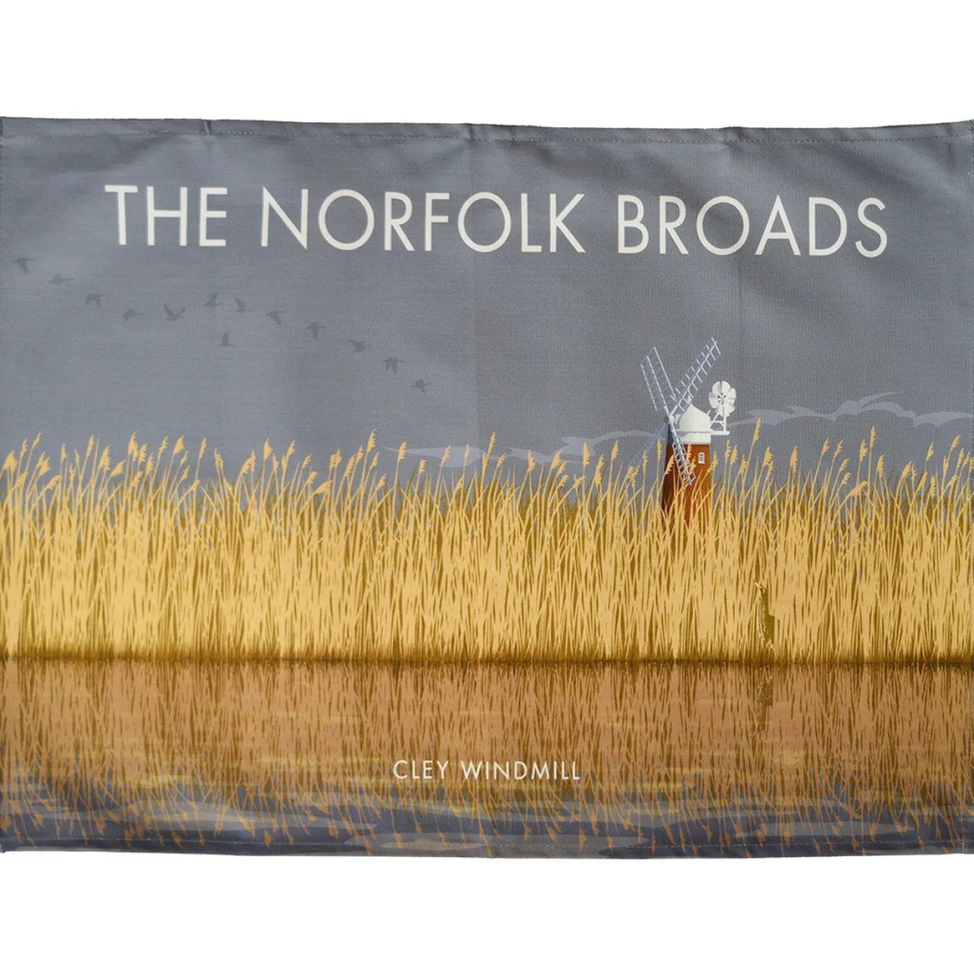 Norfolk Broads Tea Towel