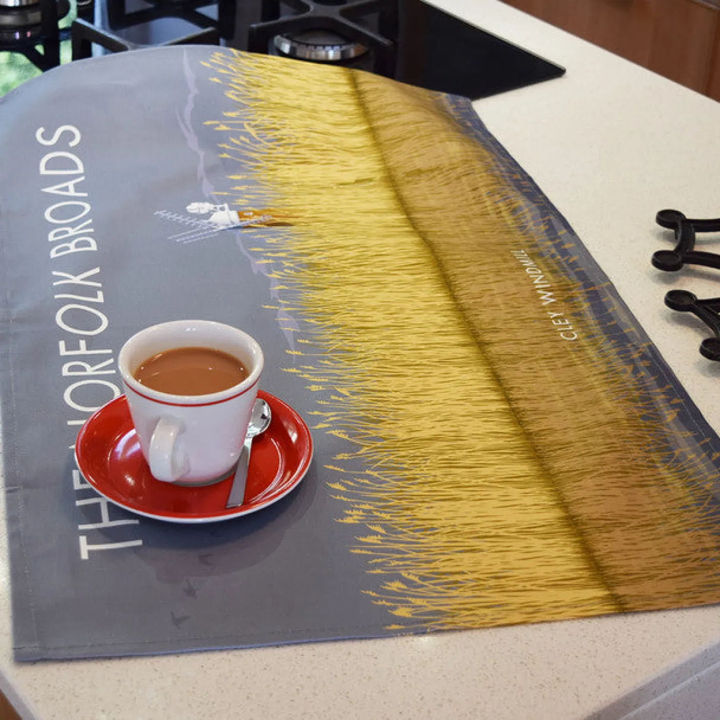Norfolk Broads Tea Towel