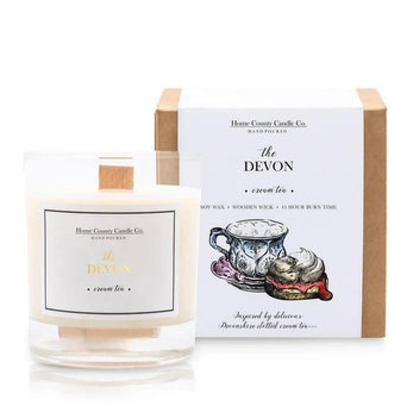 The Devon Cream Tea Candle