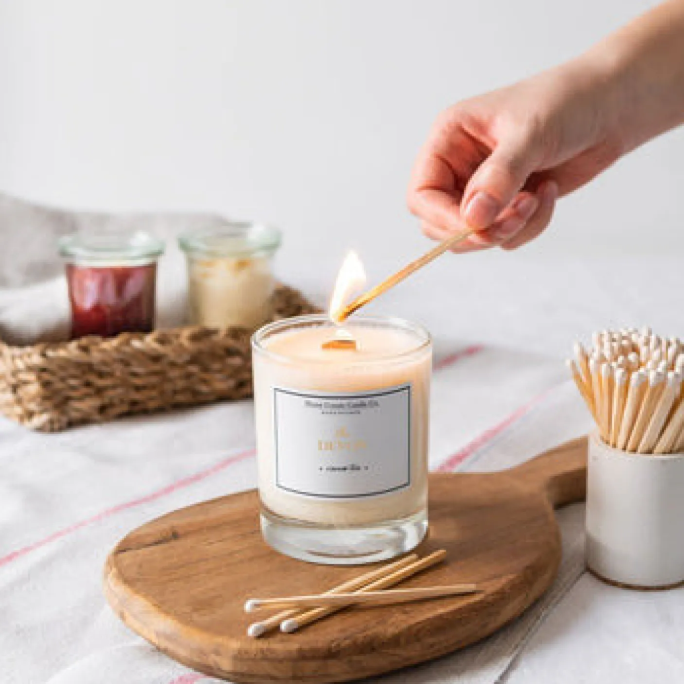 The Devon Cream Tea Candle