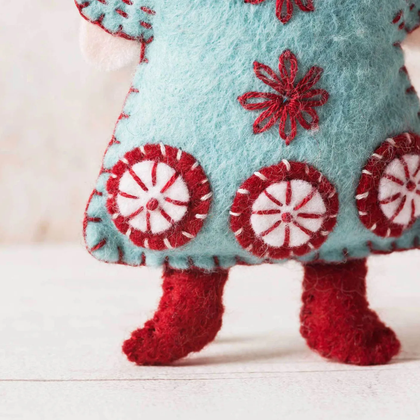 Scandinavian Angels Wool Mix Felt Craft Kit