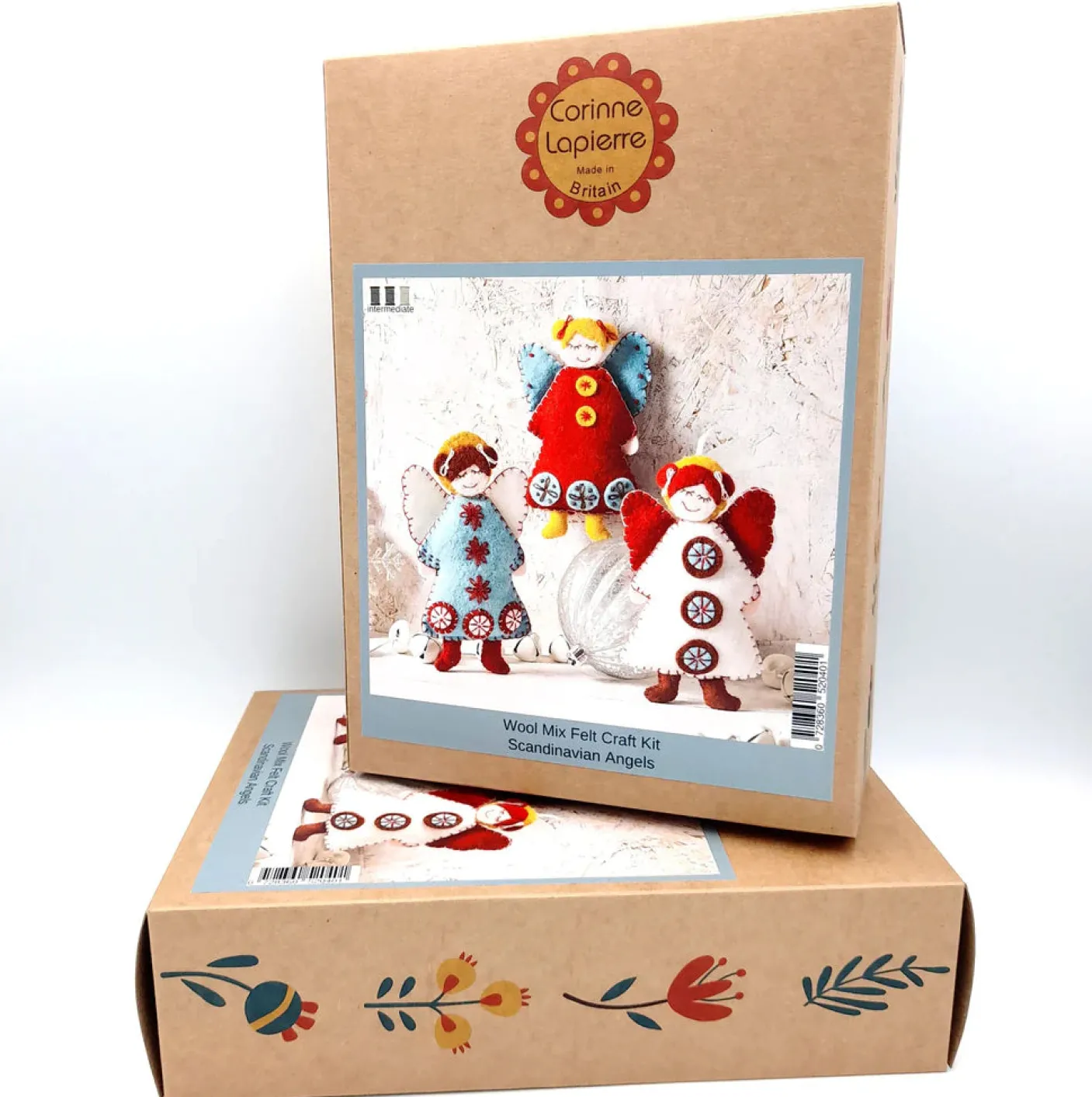 Scandinavian Angels Wool Mix Felt Craft Kit