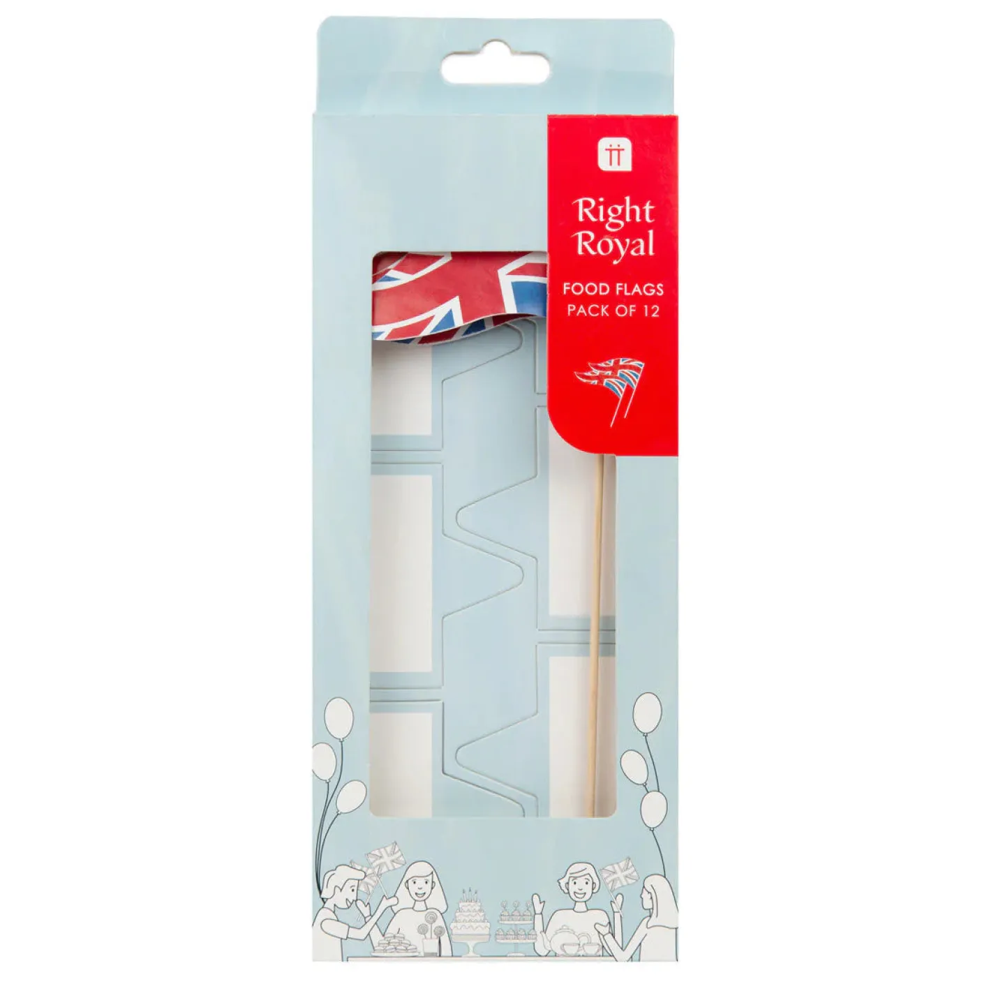 Coronation Food Flags