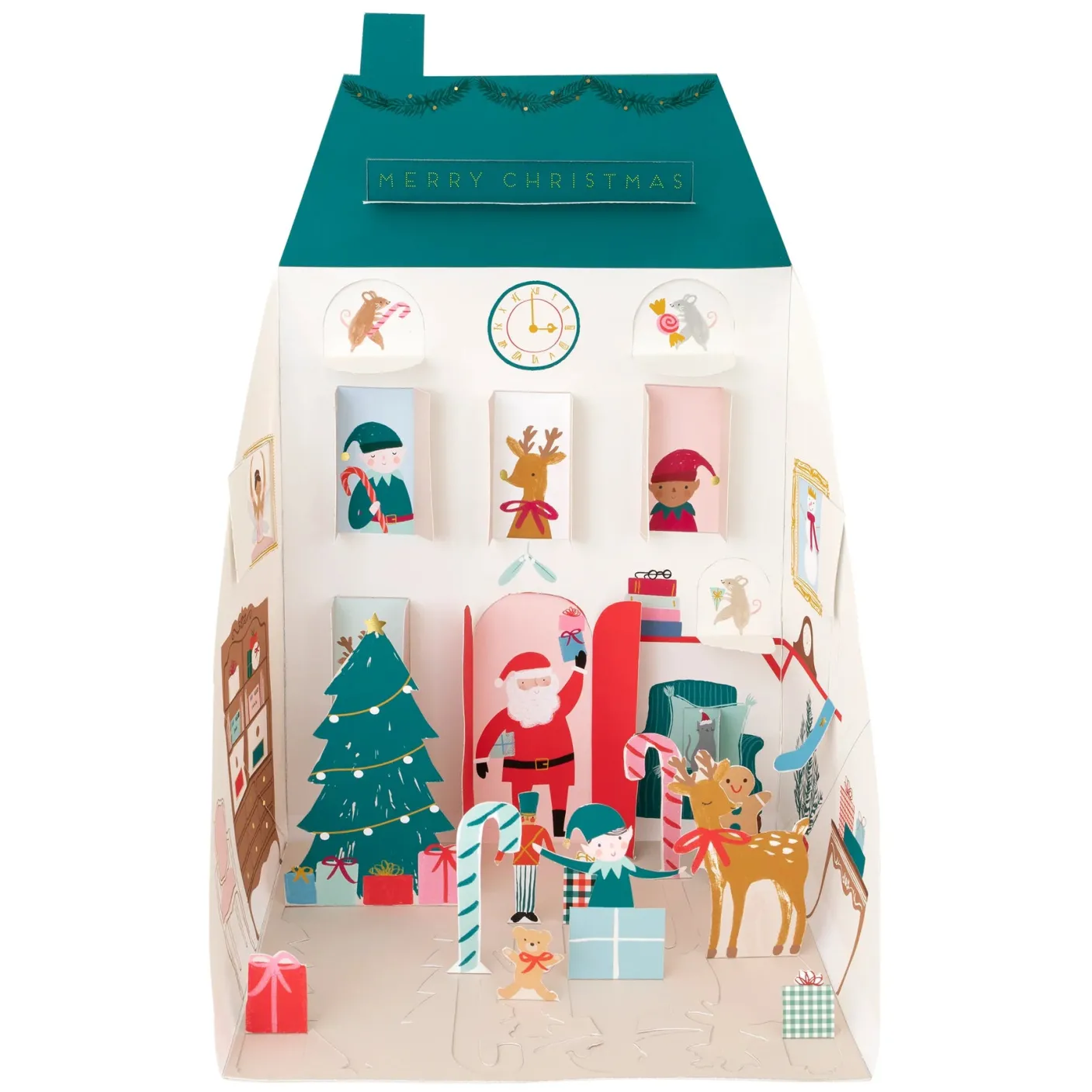 Santa's House Pop Up Advent Calendar