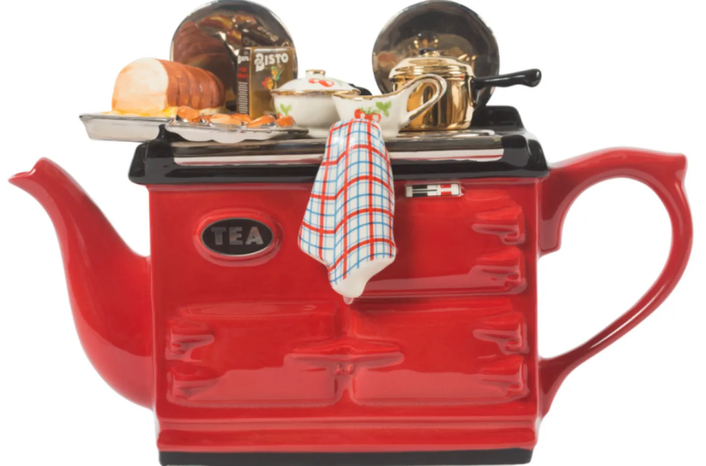 Sunday Roast Large Aga Teapot - Red