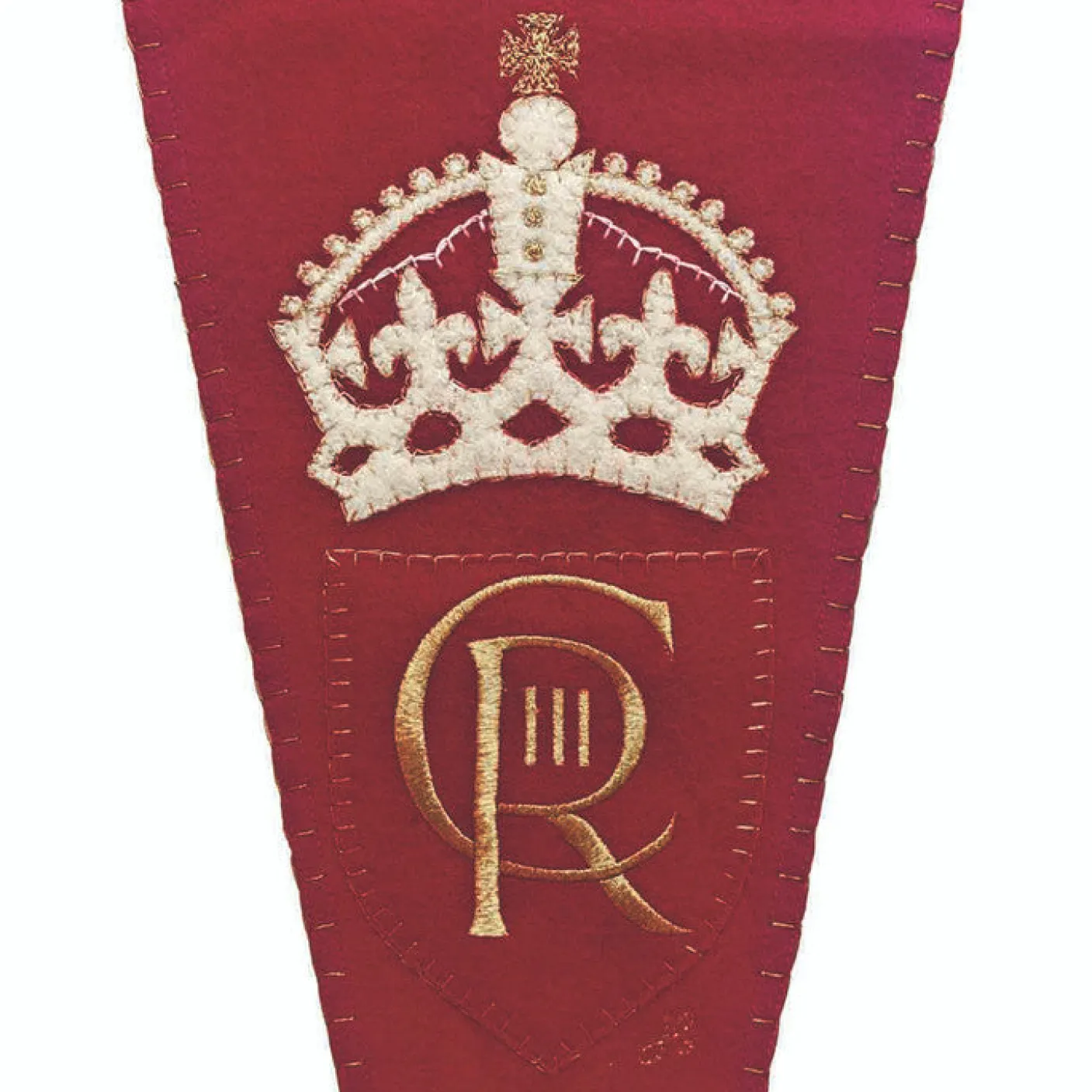 Coronation Pennant Red