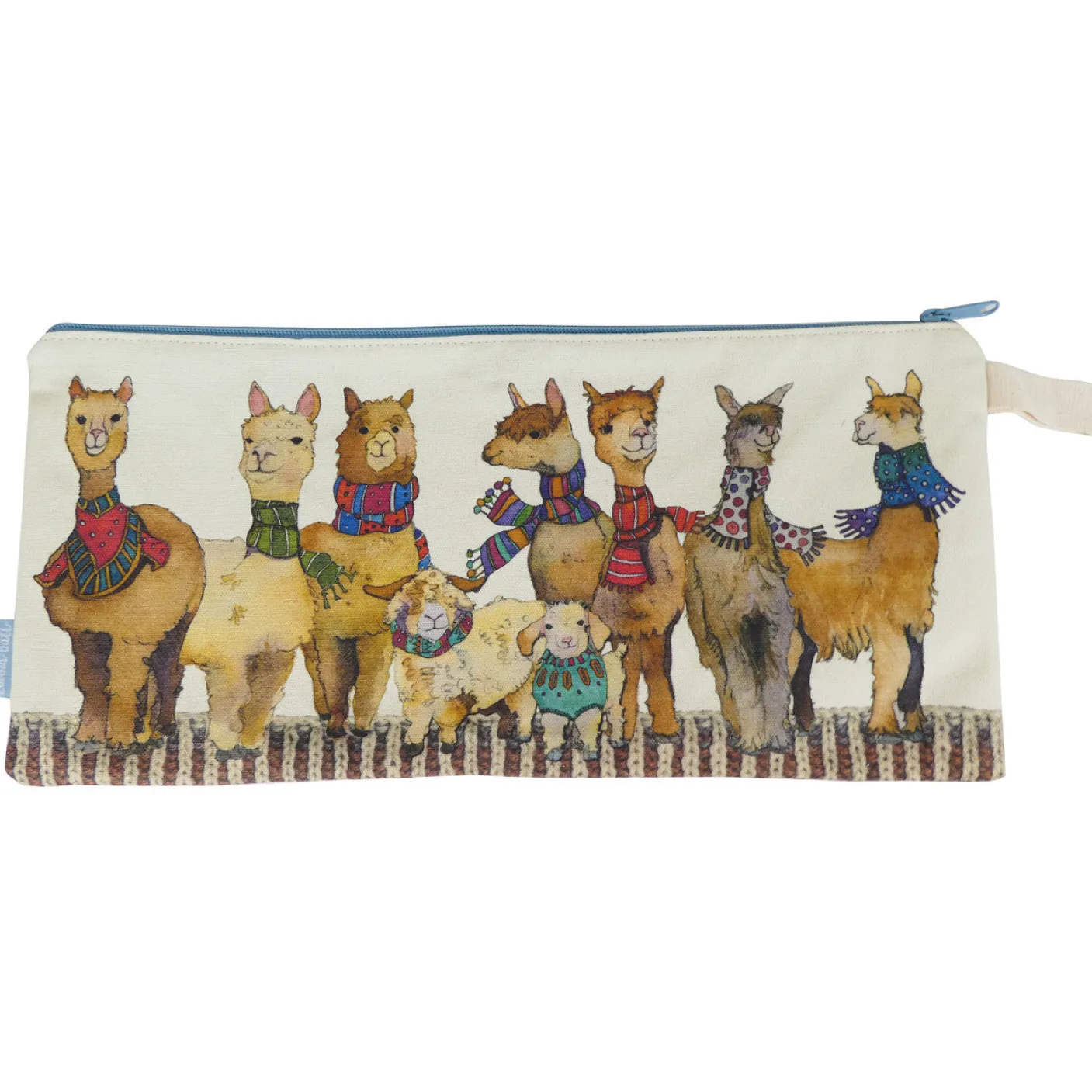 Alpacas and Other Woollies Long Project Bag
