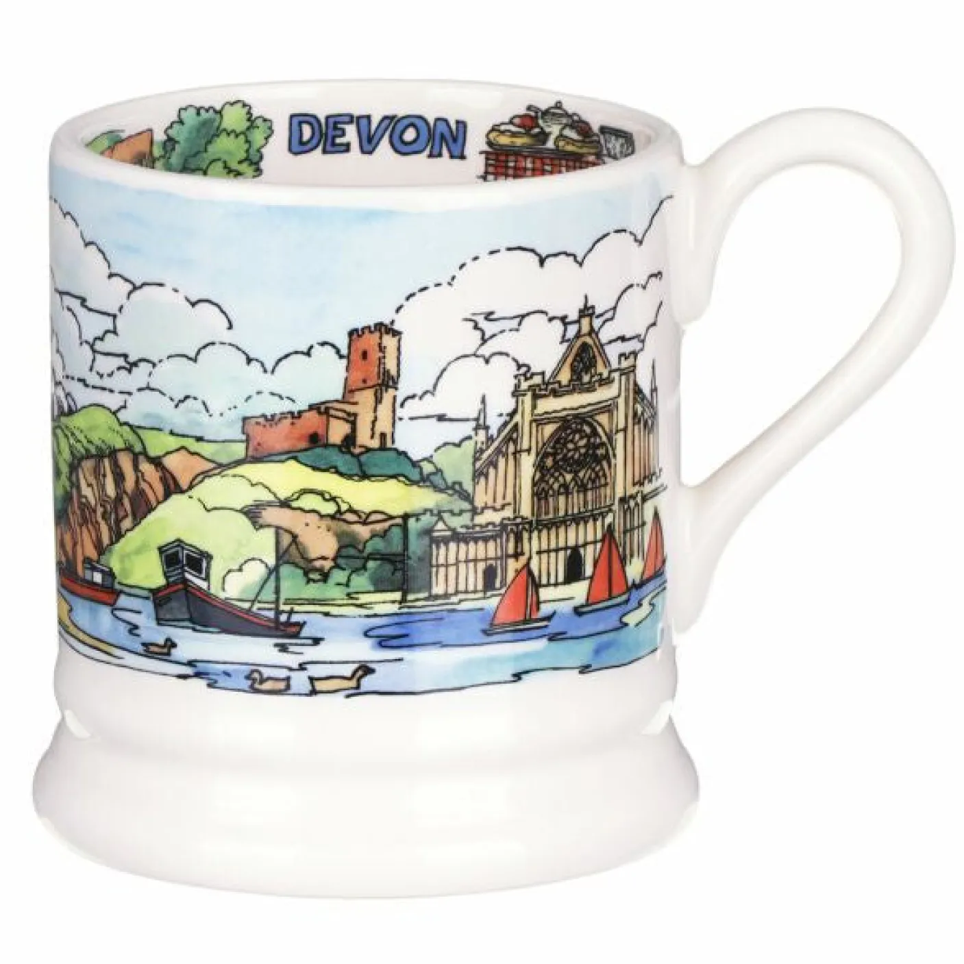 Landscapes of Dreams Devon 1/2 Pint Mug