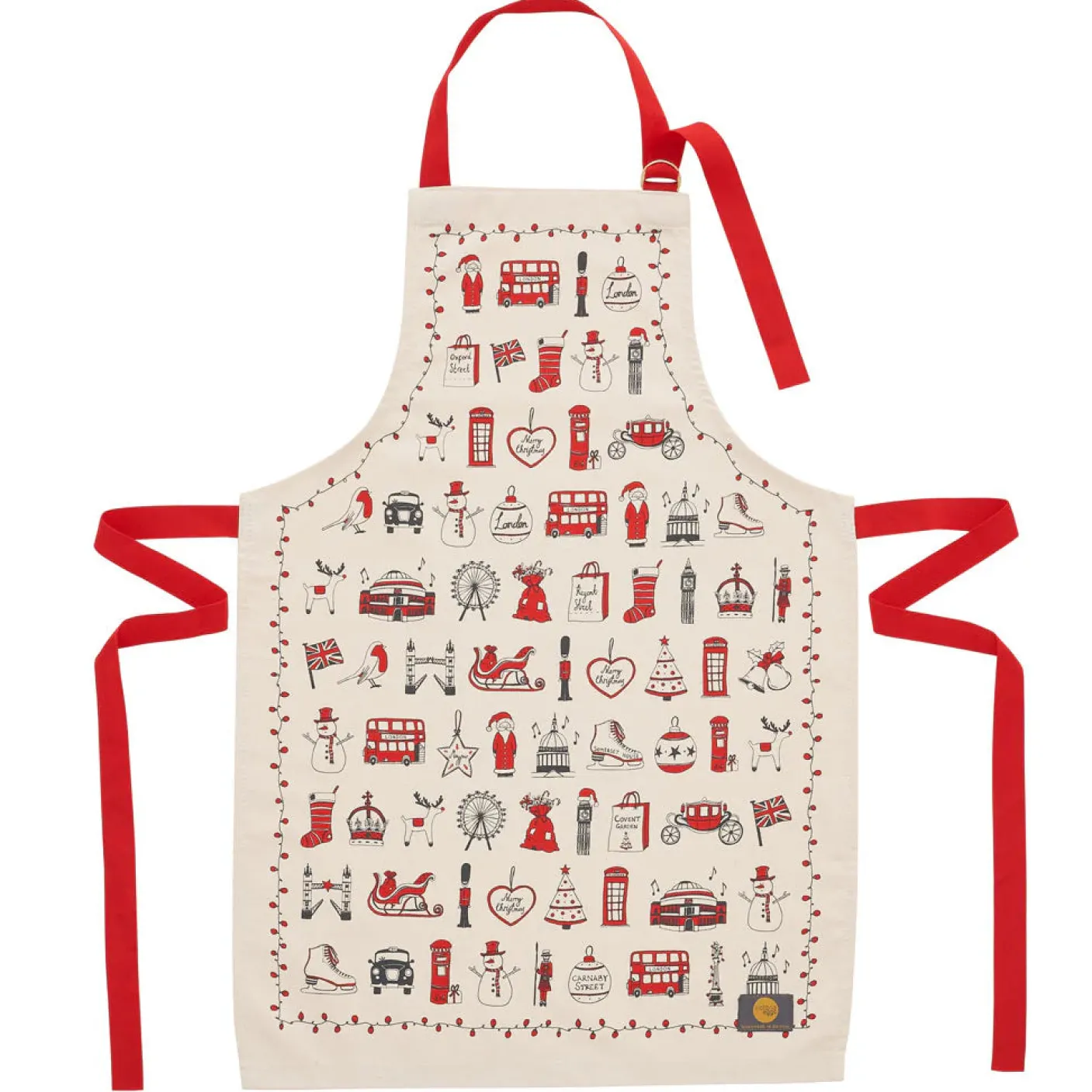 London Christmas Children's Apron
