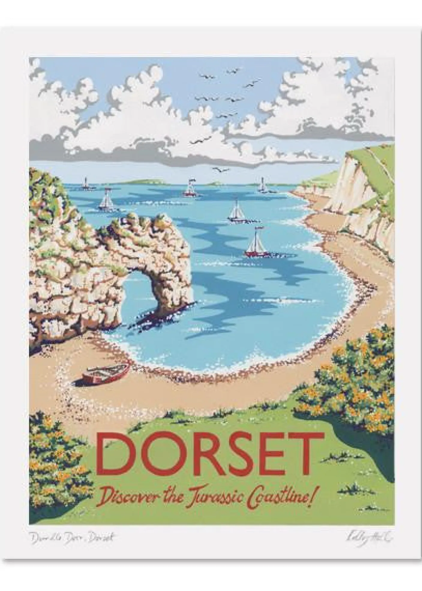 Kelly Hall Dorset Print