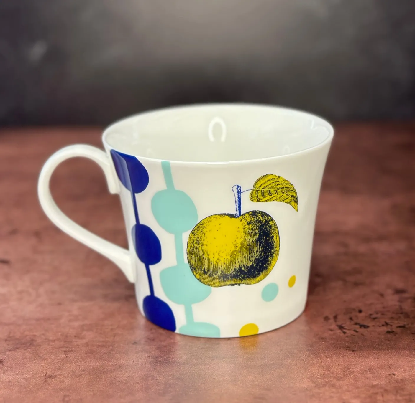 Arcadia Heron Bone China Mug