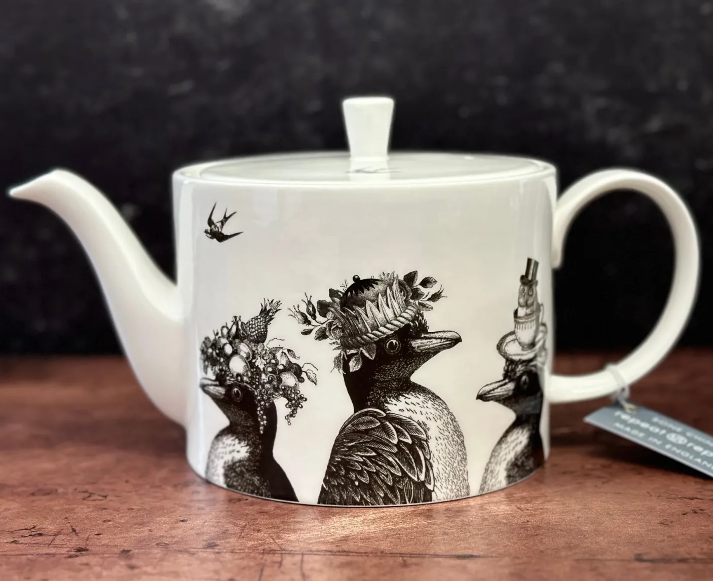 Sunday Best Mr and Mrs Penguin Teapot